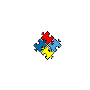 SIAN Autisma Simbolu, Akrila Puzzle Atloks Pin Autisma Izpratnes Broša Roku darbs Mākslas Epoksīda Broša Maiss Drēbes Krāsains Apkakles Pin