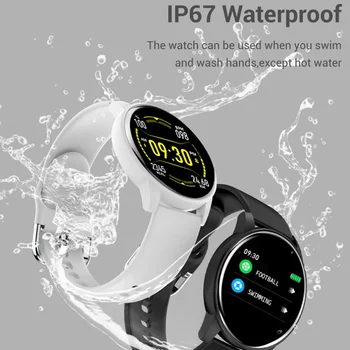 Sievietes Smart Watch Sirds ritma Monitors Sporta Reālā laika Prognoze Tracker IP67 Sieviešu Rokassprādze Rokas Pulksteņi Android, IOS