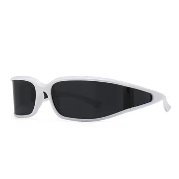 Sieviešu Maza Kadru Laukumā Modernas Saulesbrilles, Vīriešu Retro Punk Stila Saulesbrilles Luksusa Zīmola Dizaineru Brilles Brilles UV400