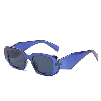 Sieviešu Maza Kadru Laukumā Saulesbrilles Classic Retro Leopard Glāzes Brūnās Brilles Vīriešiem Luksusa Zīmolu Saules Aizsardzības Brilles UV400