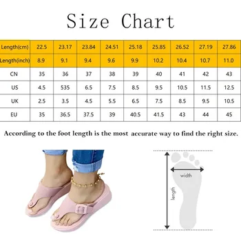 Sieviešu Sandales Ir 2021. Jaunā Sieviešu Augstpapēžu Kurpes Sandales Platformas Platformas Kurpes Sieviešu Vasaras Sandalias Mujer Gadījuma Flip Flops Plus Lieluma 43