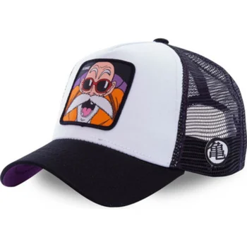 Sieviešu Smieklīgi Anime Dbz Beisbola cepure Vīriešiem Zēns Izšuvumi Acs Kabatas Cosplay Snapback Hip Hop Cepures Vasaras Trucker Tētis Cepure