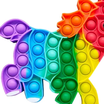 Silikona Reliver Stress Rotaļlietas Push To Burbulis Antistresa Rotaļlietas Vienkārši Maņu Rotaļlietas, Lai Mazinātu Autismu Bezmaksas Piegāde