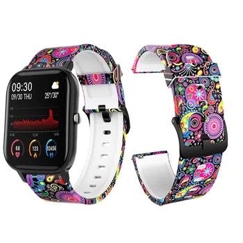 Silikona Siksna Xiaomi Huami Amazfit Amazfit GTS 2 Mini 2e Rkp U Pro S Aproce Watchband 20mm Universālais Smart Watch Band