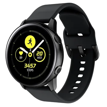 Silikona Siksniņa Samsung Galaxy Skatīties active Watchband aproce de montre Correa reloj de pasek darīt zegarka