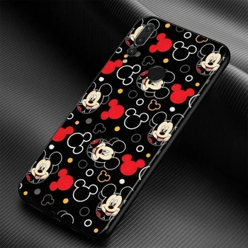 Silikona Vāciņš Disney Gudrs Mickey Mouse Huawei Honor 9 X 9N 8S 8.C 8X 8 V9 7S 7A 7C Pro lite Ministru Spēlēt 3E Telefonu Gadījumā