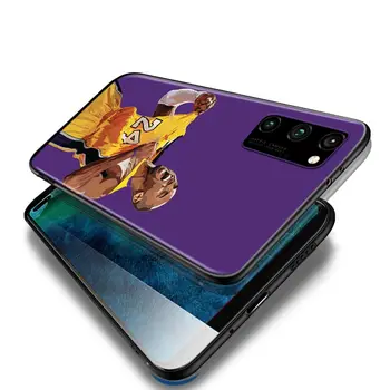 Silikona Vāciņš Kobe Bryant Basketbola Lai Huawei Honor 9.C 9S 9.A 9X 9N 9 8S 8.C 8X 8.A 8 V9 Lite Pro 2019 2020 Telefonu Gadījumā