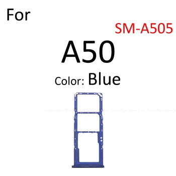 Sim Micro SD Kartes Ligzda Turētājs Renes Lasītājs Samsung Galaxy A80 A50 A40 A10 A805 A505 A405 A105 Adapteris Konteineru Savienotājs