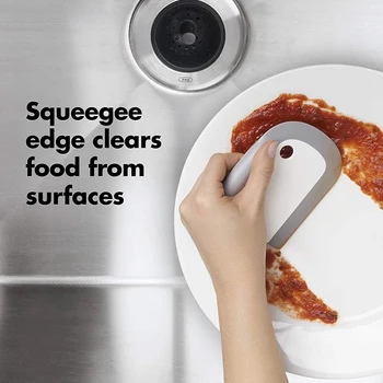 Skrāpi Virtuves Tīrīšanas Lāpstiņu Silikona Rokas Mazgāšana Skrāpi Home DIY Cepšanas Virtuves Piederumi
