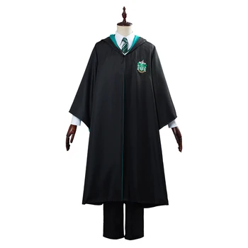 Slytherin Cosplay Tērpu Apmetnis Tērpi Halloween Karnevāla Tērpi Slytherin Skolā Vienotus Tērpus
