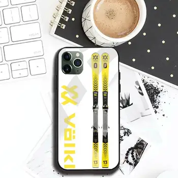 Slēpošanas zīmols Volkls Telefonu Gadījumos Rūdīts Stikls iPhone 12 11 Pro Max Mini XR XS MAX 8 X 7 6S 6 Plus SE 