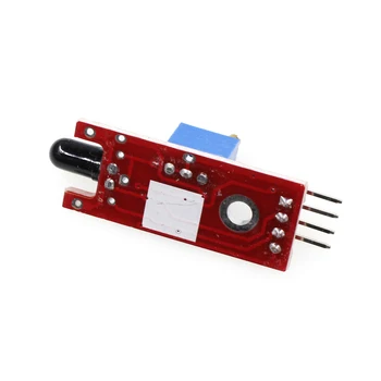 Smart Elektronika 4pin KY-026 IS Liesmas Sensors Ugunsgrēka Signalizācijas Modulis Uztver Infrasarkano staru Uztvērējs arduino DIY KOMPLEKTU