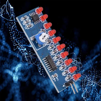 Smart Elektronikas Komplekti NE555+CD4017 Vieglā Ūdens Plūst Gaismas LED Modulis DIY Komplektu