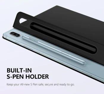 Smart Folio Case For Samsung Galaxy Tab S6 10.5 2019,Slim, Viegls Smart Shell Stand Vāciņu,Spēcīgu Magnētisko Adsorbcija uz Cilnes