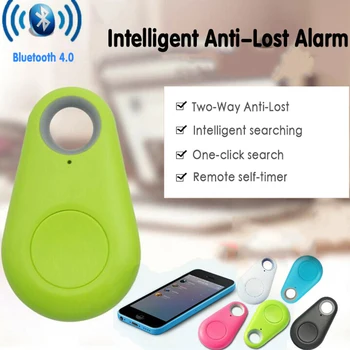 Smart Mini GPS Tracker Anti-verloren Waterdichte Bluetooth Marķiergāzes Voor Pet Hond Kat Sleutels Soma Bērniem Trackers Meklētājs