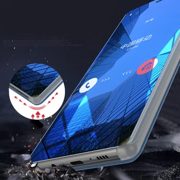 Smart Mirror Flip Case For Xiaomi Redmi 6 Pro Gadījumos Etui Ādas Vāciņu Redmi6 Pro Magnetic Gadījumā Coque hoesjes Redmi6Pro