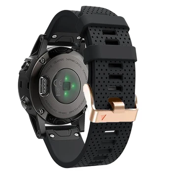 Smart Silikona Nomaiņa Rokas Siksnas Garmin Fenix 6S 6S Pro 5S 5SPlus Smartwatch Aproce Datumi 20mm Watchband Aproce