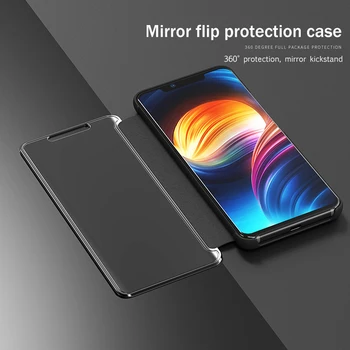 Smart Skatu Spogulis Case For Samsung Galaxy J3 J5 J7 Neo Core J701 2016 J510 2017 J2 Core J250 J5 J7 Ministru G530 J6 J8 J4 Plus 2018
