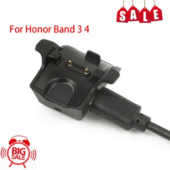 Smart Skatīties Lādētājs Lādētājs Hornor Aproce 3 4 USB Uzlādes Kabelis Statīvu (Dock Lādētāju Huawei Honor Joslas 4 3