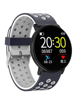 Smart Skatīties Sirdsdarbības ātruma Monitors, Fitnesa Tracker Hronometrs, Pedometrs Kaloriju Sporta Skatīties 1.3 collu Bluetooth Multi-funkcionālo Veselības