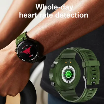 Smart Skatīties Vīrieši Bluetooth Zvanu Sports Fitness Tracker Mūzikas Vadības Modinātājs Atgādinājums K-22 Sievietes Smartwatch Android, IOS