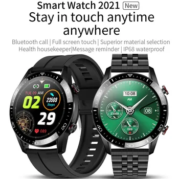 Smart Skatīties Vīrieši IP67 Fitnesa Tracker sirdsdarbība, Asins Spiediena Monitoru, PedometerFor Android, Ios Sporta Smartwatch TK28