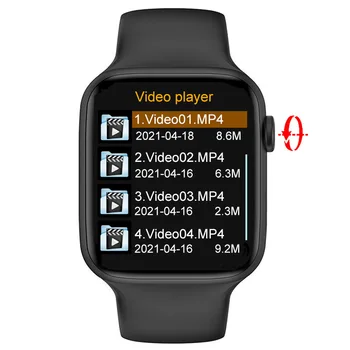 Smart Watch Sievietēm, Vīriešiem, Video Atskaņotājs Ieraksta Balss Spēle Pielāgošanas Skalu, Bluetooth Zvanu Sports Fitness Tracker SVB AW7 Smartwatch Band