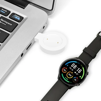 Smartwatch Doka Stacijas Stāvēt Lādētāja Bāze Adapteris USB Uzlādes Turētājs Kabeļu Vadu Xiaomi Mi Skatīties Krāsu, Sporta Piederumi