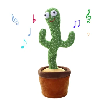 Smieklīgi Dejas Kaktuss Elektriskā Pildījumu Augu Plīša Rotaļlieta Krata Dziedāt Kaktuss Dejas Rotaļlietas Agrīnās Izglītības Rotaļlieta Bērniem, Dāvanu
