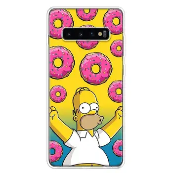 Smieklīgi karikatūra Homērs JoJo Lisa Vāciņu Tālruņa Case For Samsung Galaxy S10 S20 FE Ultra Piezīme 10 9 8 S8 S9 Plus Pro Lite S6 S7 J4 J6 +
