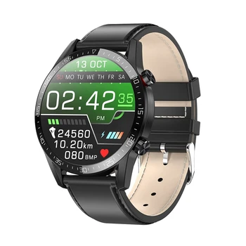 Smochm L13 Smart Watch Vīrietis Sieviete Atbalsta Tālruņa Zvanu Zvanītājprogramma EKG PPG sirdsdarbība Pasākums Smartwatch IP68 Ūdensnecaurlaidīga