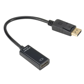 SP-HDMI-Saderīgam 4K 1080P Sieviešu un Vīriešu DisplayPort Kabeli PC TV Mini Projektoru Televīzijas Monitora Projetor Par Hp Portatīvo datoru