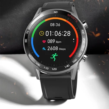 Sporta Pulksteņi ar skārienekrānu asinsspiediens, Sirdsdarbības Ūdensizturīgs Modes Vīriešiem, Sievietēm, Sporta Smartwatch Pulkstenis ar EKG PPG T23