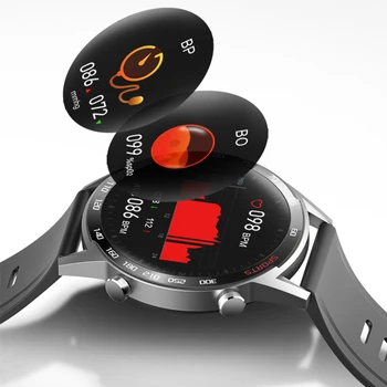 Sporta Pulksteņi ar skārienekrānu asinsspiediens, Sirdsdarbības Ūdensizturīgs Modes Vīriešiem, Sievietēm, Sporta Smartwatch Pulkstenis ar EKG PPG T23