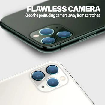 Sprādziendrošas Kameras Objektīvs Protector for iPhone 12 11 Pro Max Cristal Templado Anti-Scratch Tālrunis Objektīva Stikla iPhone 11 Pro