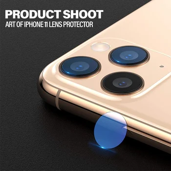 Sprādziendrošas Kameras Objektīvs Protector for iPhone 12 11 Pro Max Cristal Templado Anti-Scratch Tālrunis Objektīva Stikla iPhone 11 Pro
