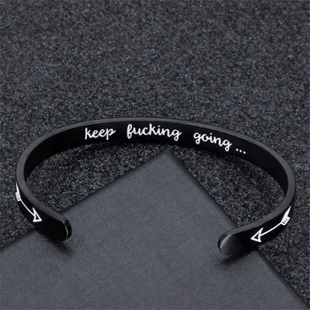 Stainless Steel Cuff Bracelets Bangles“Not Sisters by Blood But Sisters by Heart”Friendship Bracelet For female Friend Gift