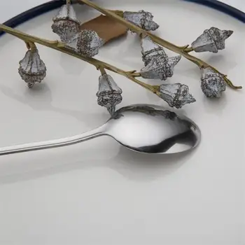 Stainless Steel Spoons Engraving Tableware Coffee Spoon Gift