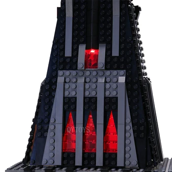 Star Kaujas Kara Sērija Kosmosa planētas Darth māja Vader, Pils, celtniecības akmeņi TIE Fighter Saderīgs Ar 75251 Modelis Ķieģeļu Rotaļlietas