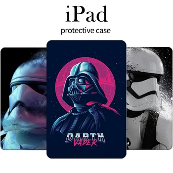 Star Wars Darth Vader Vāks IPad 9.7 2017 2018 Mini Case for IPad 10.2 9.7 Pro Planšetdatoru Mīksta Silikona Stāvēt Gadījumā Gaisa 1 2