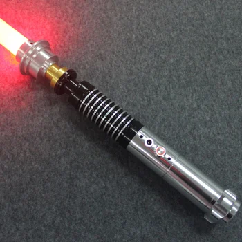 Star Wars Luke Skywalker Lightsaber RGB Metāla Rokturi Sabre Lāzera Zobens Anime Attēls Cosplay Aksesuārus Fightable Zobenu Ieroči Rotaļlietas