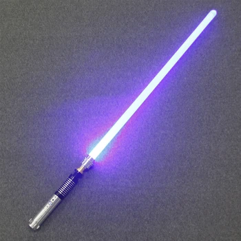 Star Wars Luke Skywalker Lightsaber RGB Metāla Rokturi Sabre Lāzera Zobens Anime Attēls Cosplay Aksesuārus Fightable Zobenu Ieroči Rotaļlietas