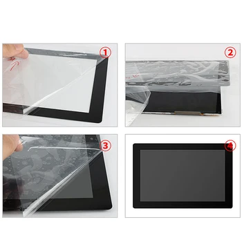 Stikla Aizsargi Savietojams 8,9 Collu LCD Ekrāns Fotonu Wanhao D8 UV Gaismas-Konservēšanas 3D Printeri-SCLL