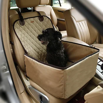 Suns Automašīnas Priekšējā Sēdekļa Pārsega Aizsargs Cars 2 1 Pārvadātājs Suņiem Locīšanas Kaķis Automašīnas Pastiprinātājs Sēdekļa Vāku Anti-Slip Pet Automašīnas Kabīnes