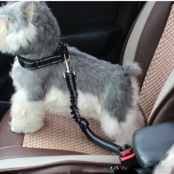 Suns drošības Jostas automašīnas Suņi Regulējams Pet drošības Jostu Suņu Iejūgs Dual Drošu Skrūve Āķa Elastīga, Izturīga Neilona Suns Drošības Jostas Automašīnas