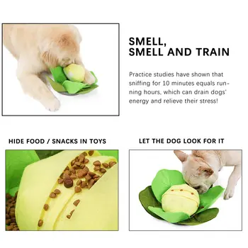 Suns Snuffle Mat Pet Puzzle Rotaļlietas Interaktīvas Kāposti IQ Šņaukāties Slow Food Mācību Bļodā Pet Snuffle Mat Pet Rotaļlietas