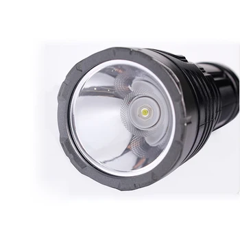 Super Jaudīgs LED Lukturītis Āra LightingTactical Lāpu USB Lādējamu Ūdensizturīgs Lampas Ultra Spožu Laternu