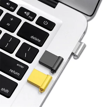 Super Mini Usb Flash Drive PenDrive 4GB 8GB 16GB 32GB 64GB 128 GB U Diska Metāla Monētas Memory Stick Pen Drive Usb Flash Disku