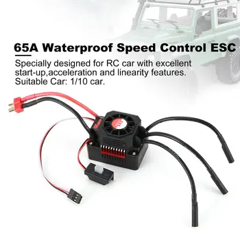 SURPASSHOBBY KK 60A Ūdensizturīgs Sensorless Brushless Speed Controler 2-3S ESC priekš 1:10 RC Auto Modeļa Detaļas