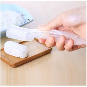Suši veidotājs bento rīsu bumbu rīsu bumbu nospiediet maker pelējuma joslas pelējuma suši rīku, virtuves piederumu,